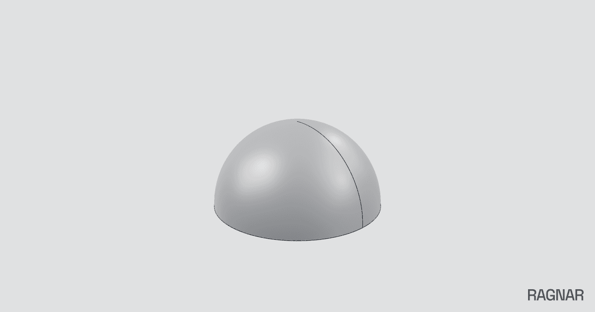 Hollow Hemisphere