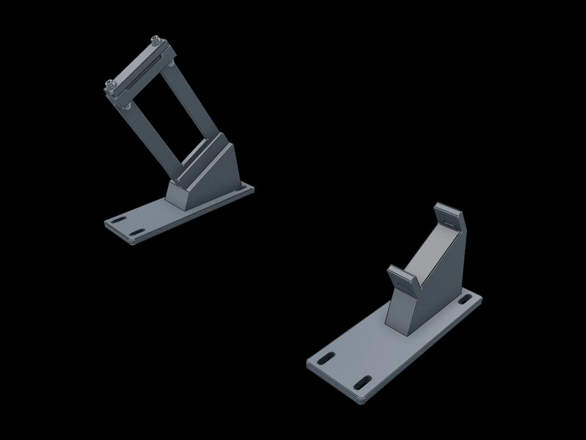 Tilted GPU Mount