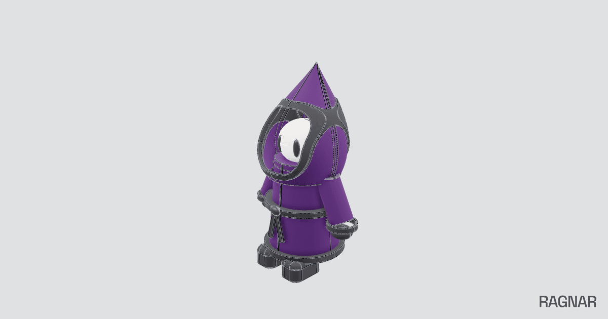 Cloaked Wizard Figure