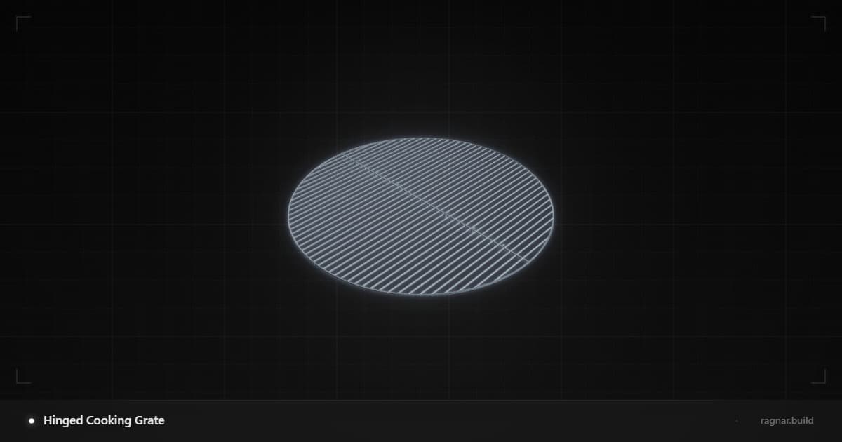 Hinged Cooking Grate