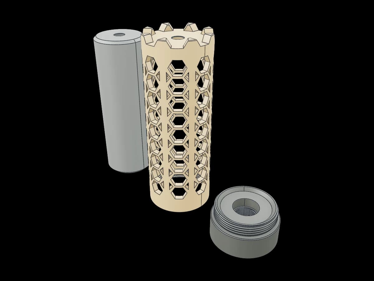 Cylinder Gel Blaster Extension