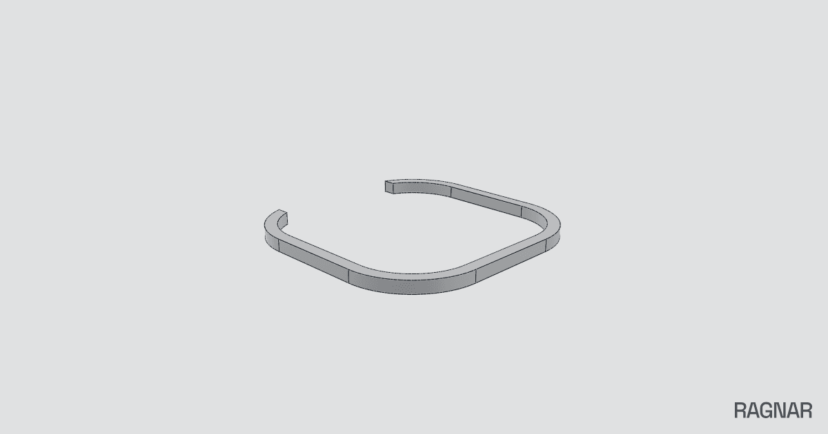 C-Shaped Mounting Frame