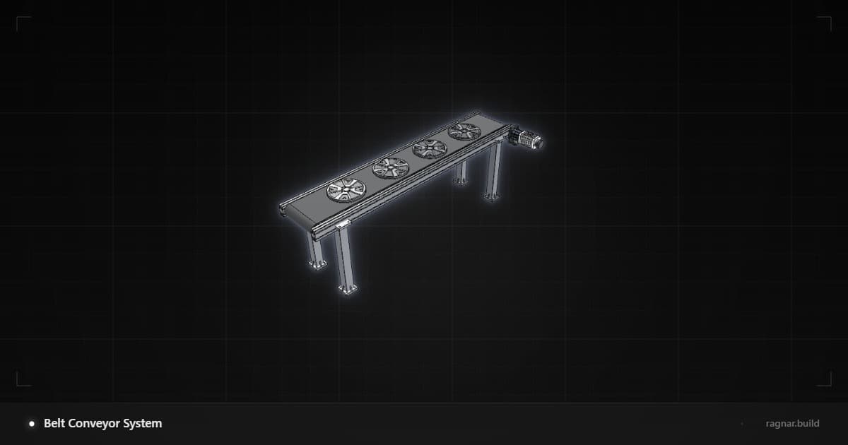 Industrial Belt Conveyor