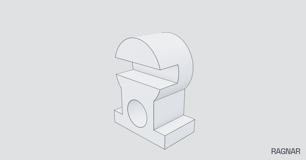 Mechanical bracket model