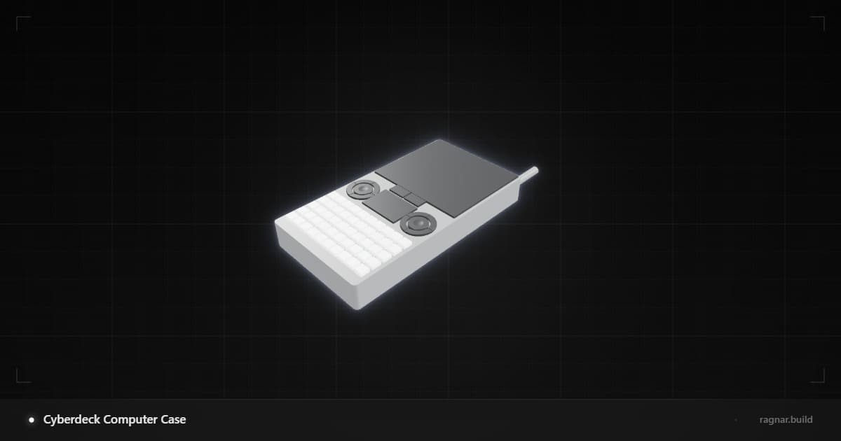 Cyberdeck Computer Case