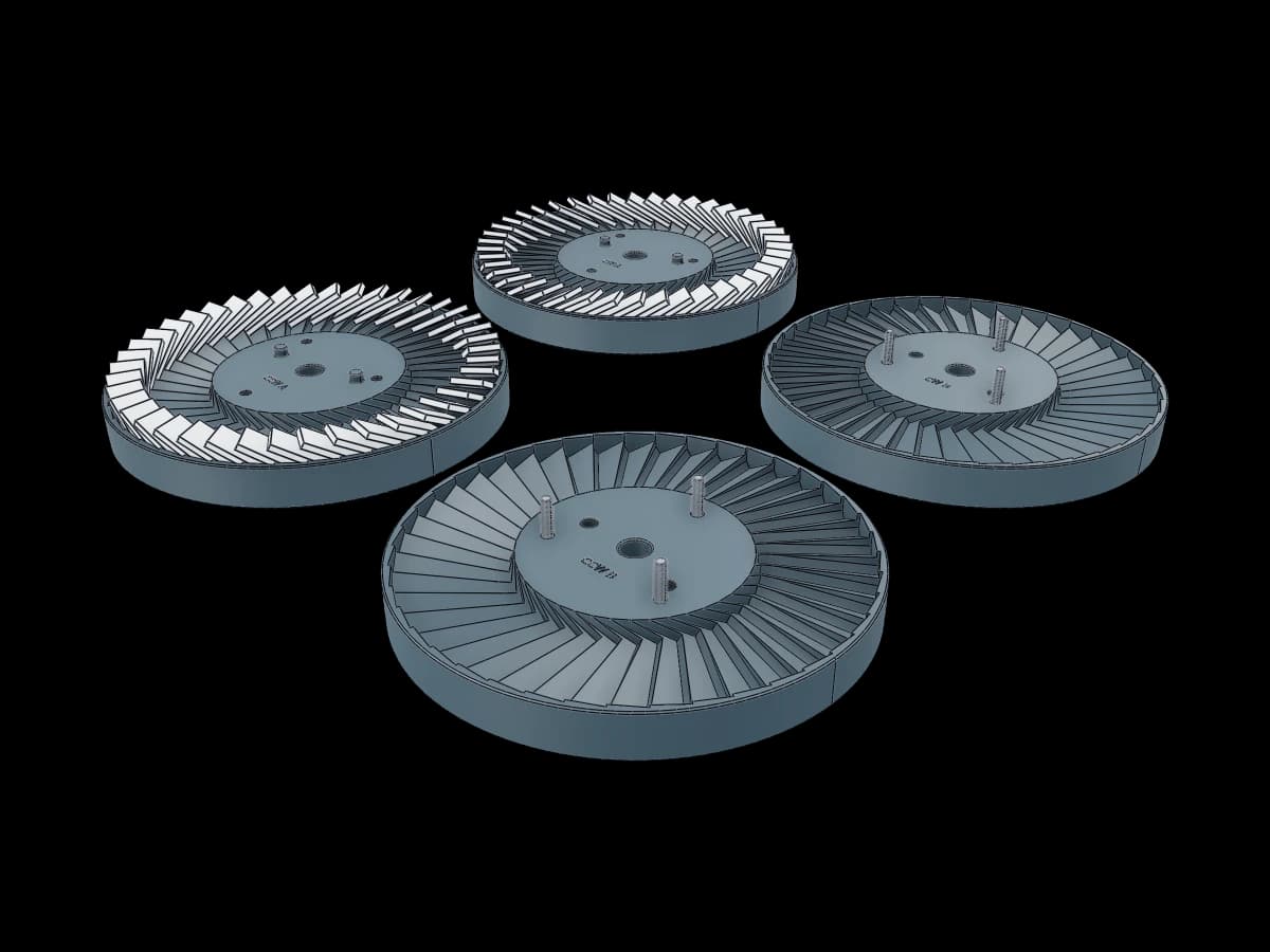 Magnetische Scheibe Mit Achsbohrung