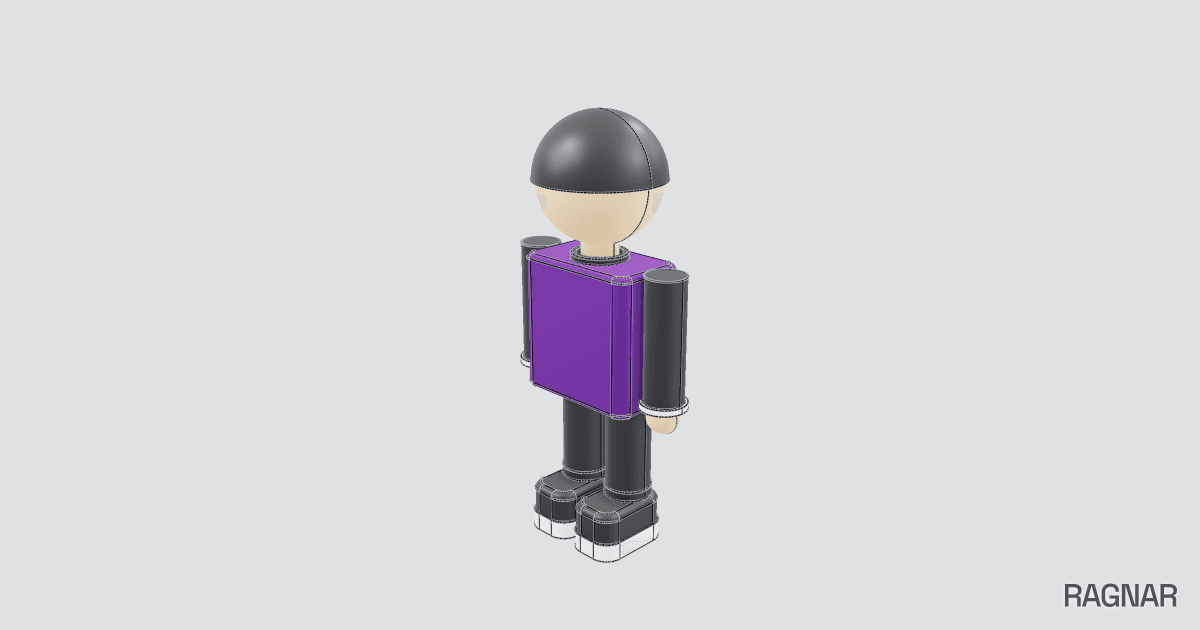 Humanoid Toy Figure