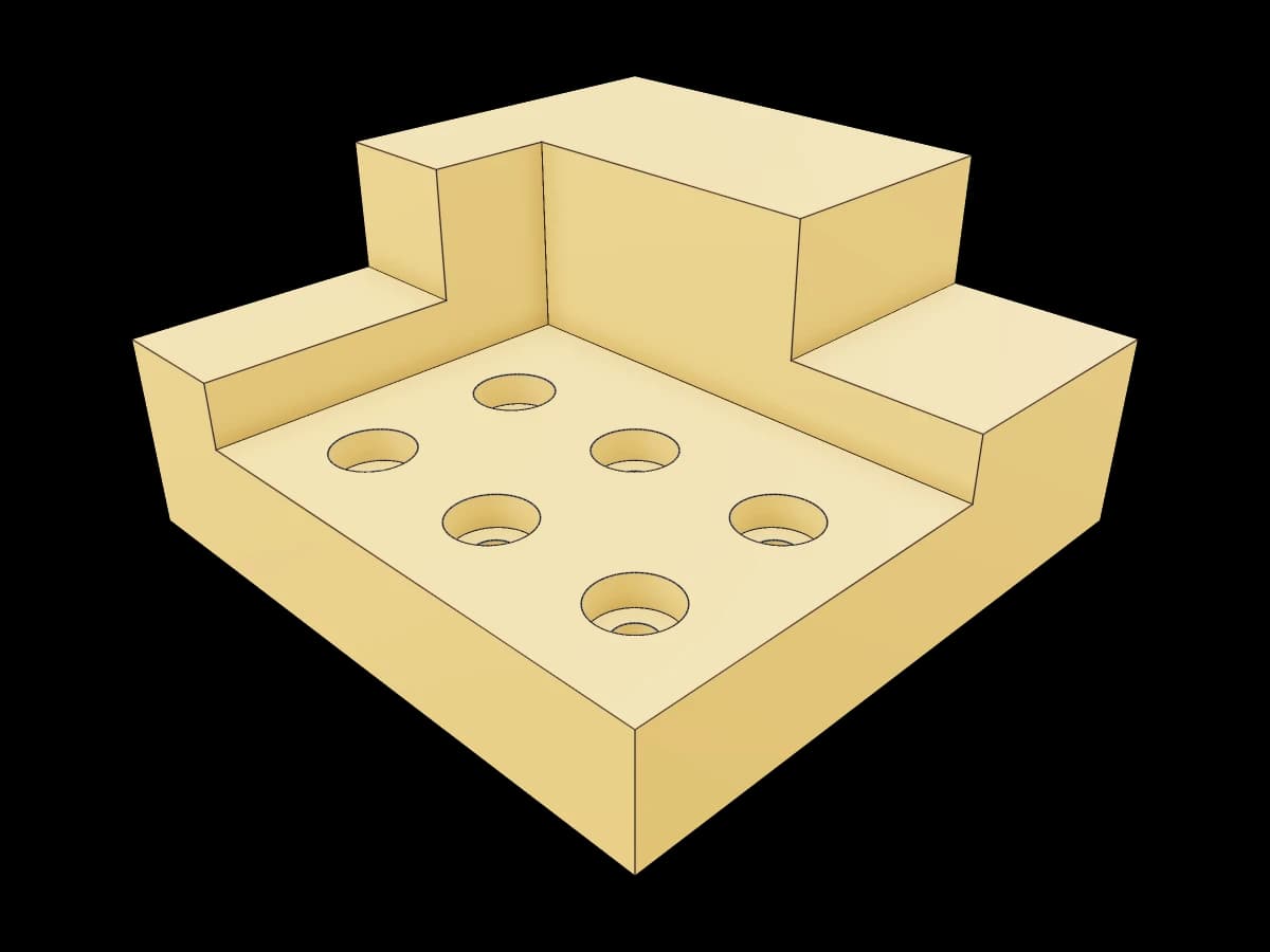 Six Hole Base Plate