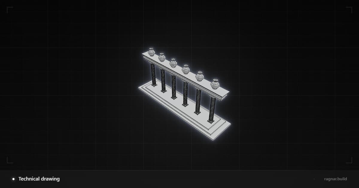 Classical Colonnade Structure