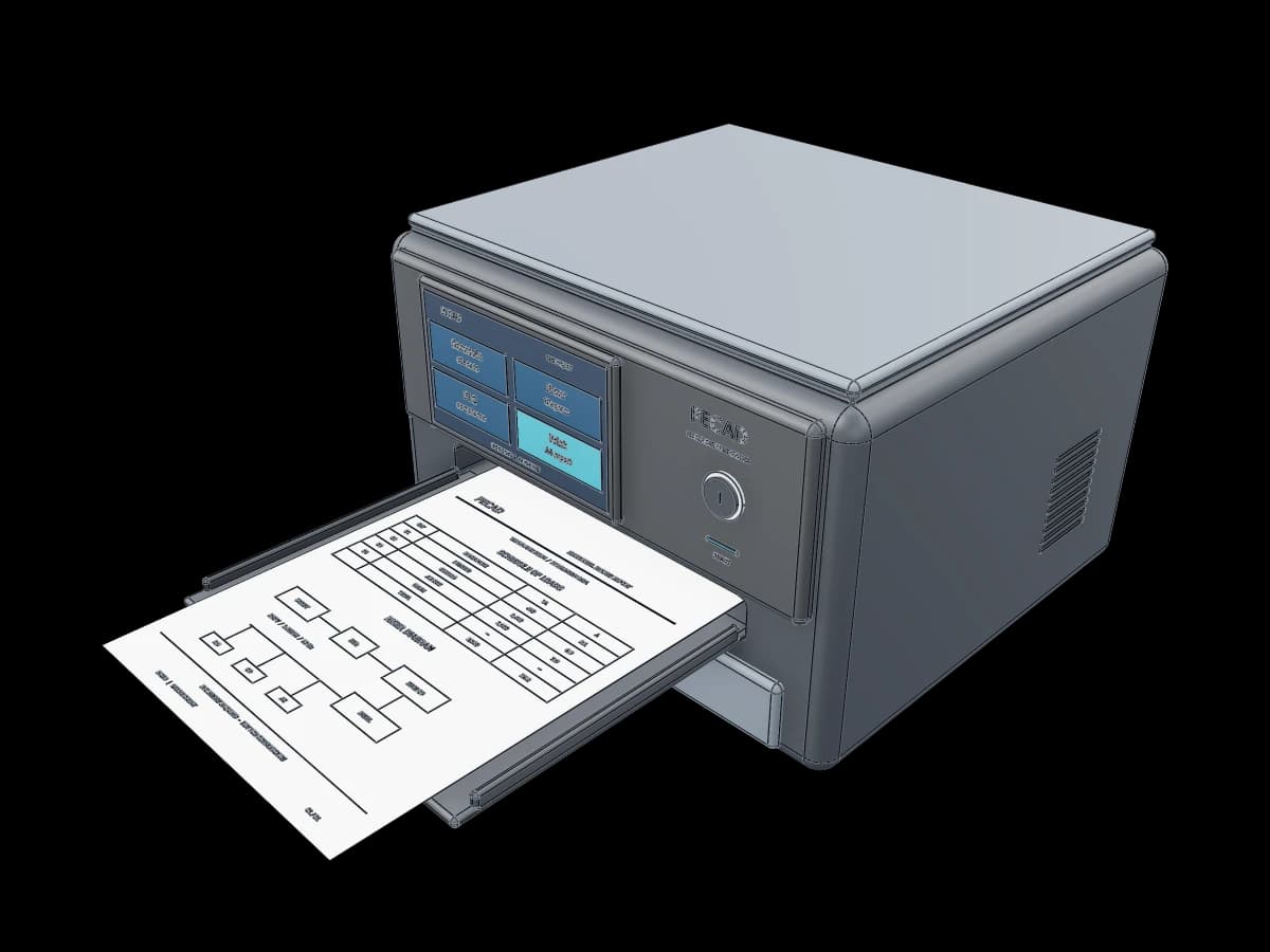 Compact Electrical Diagram Printer
