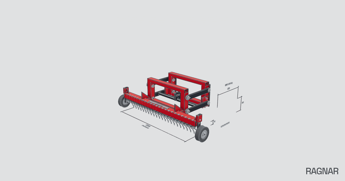 Turf Groomer Attachment