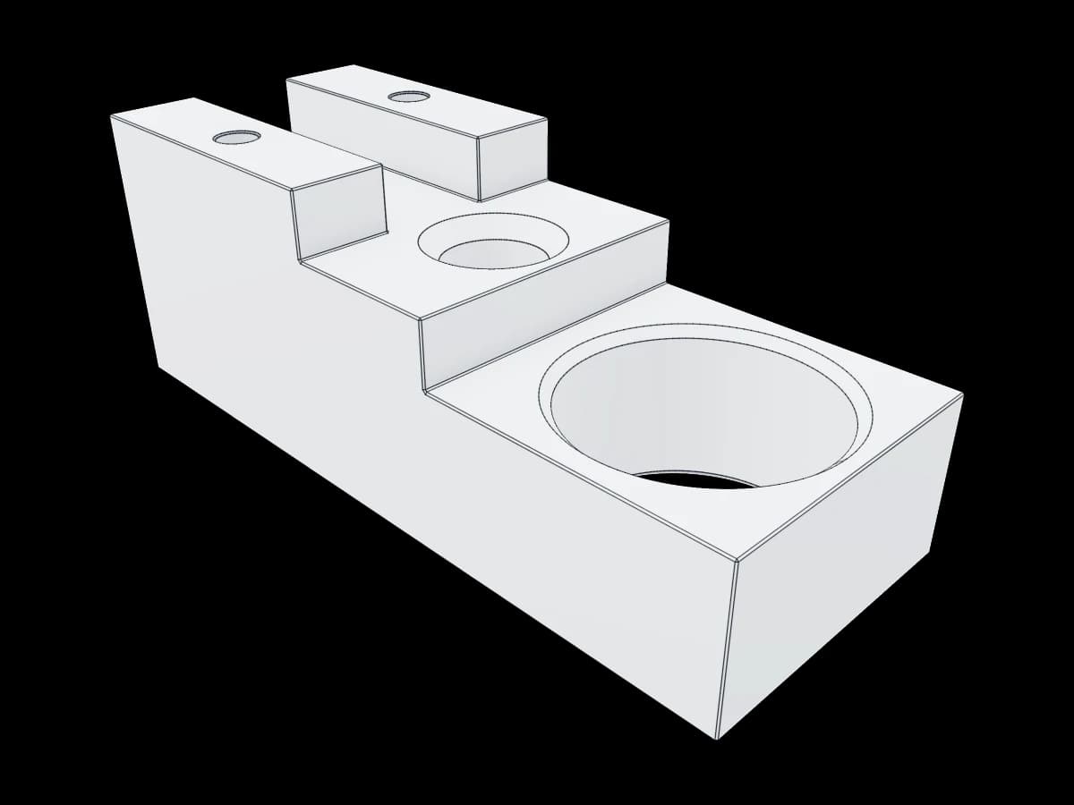 Stepped Manual Milling Block