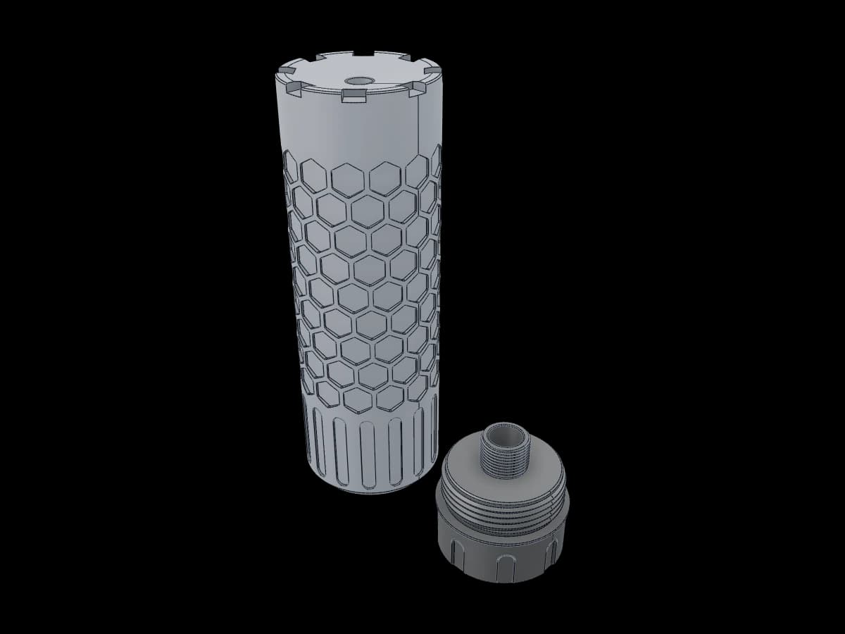 Toy Blaster Barrel Shroud