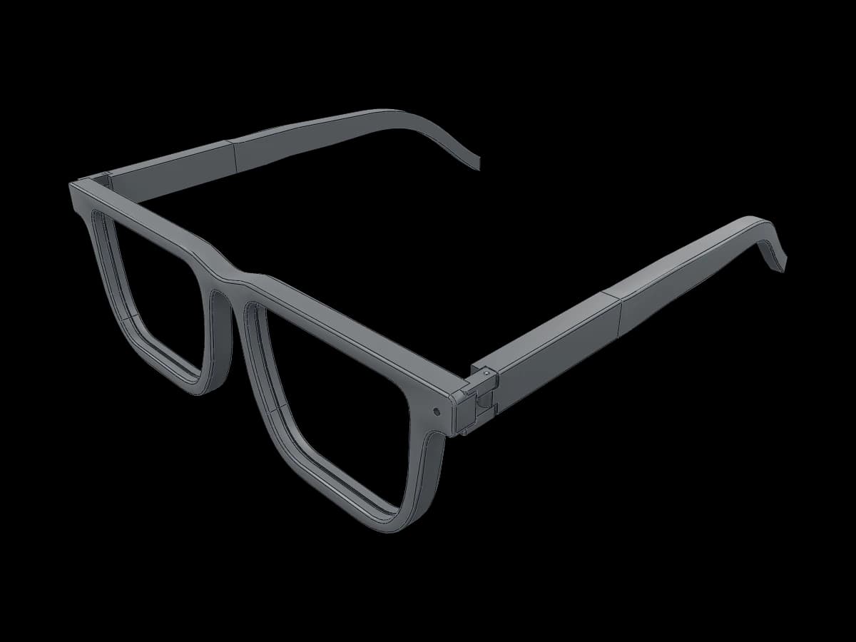 Thick Frame Smart Glasses