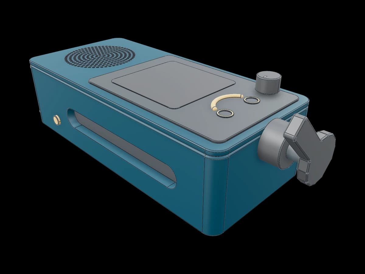 Desktop Speaker with Lever
