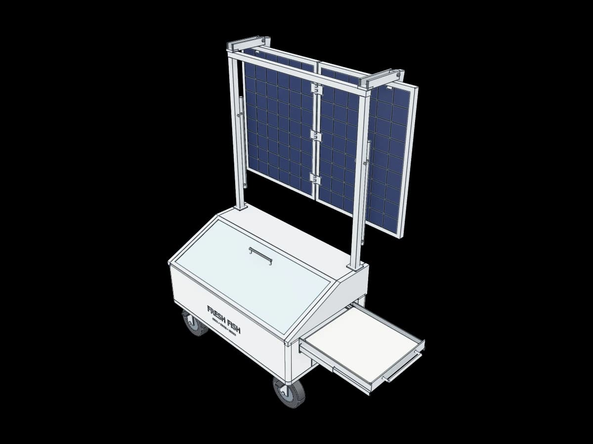 Solar Fish Kiosk