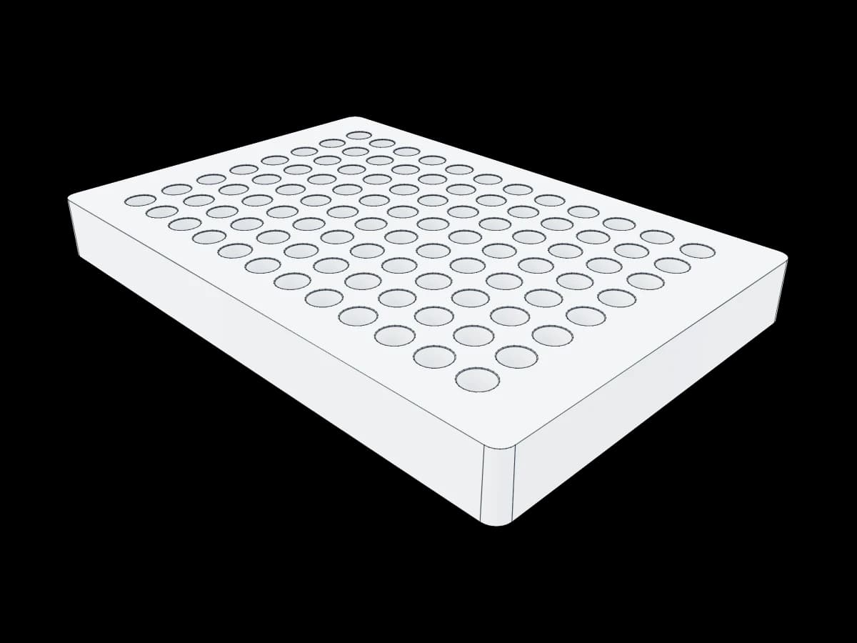 Standard Ninety-Six Well Microplate
