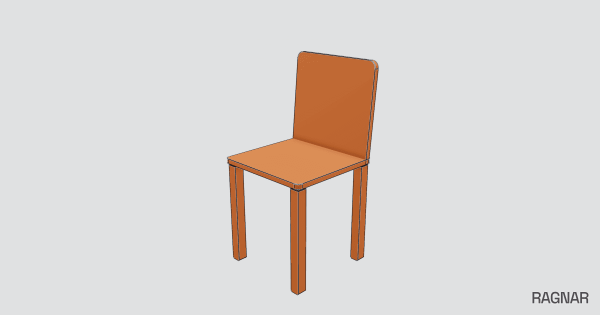 Wooden chair
