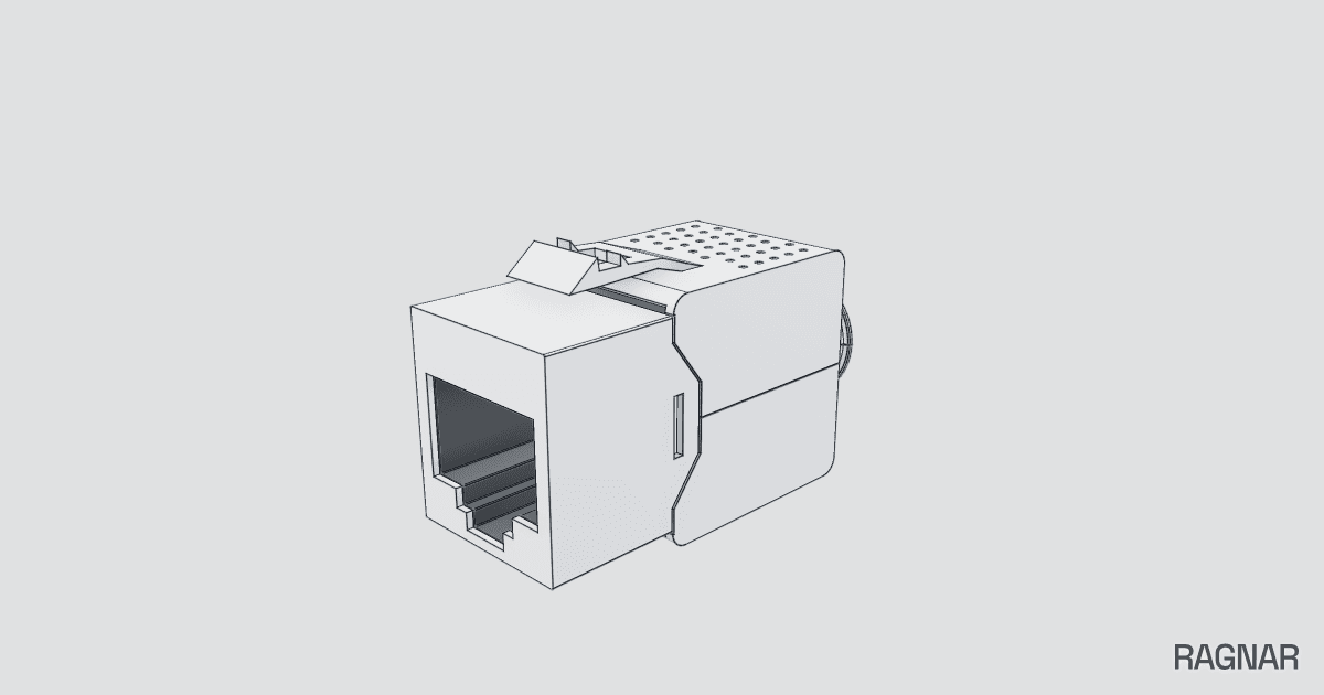 RJ45 Connector Model