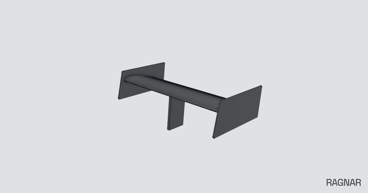 Race car wing