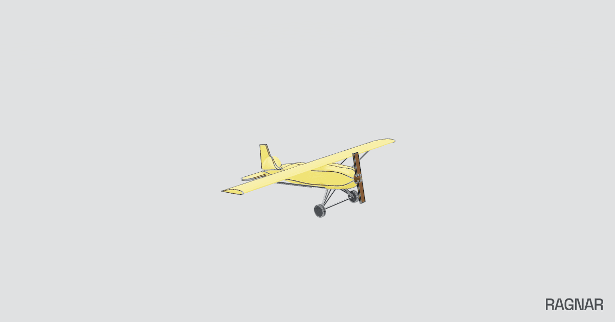Piper Cub Airplane