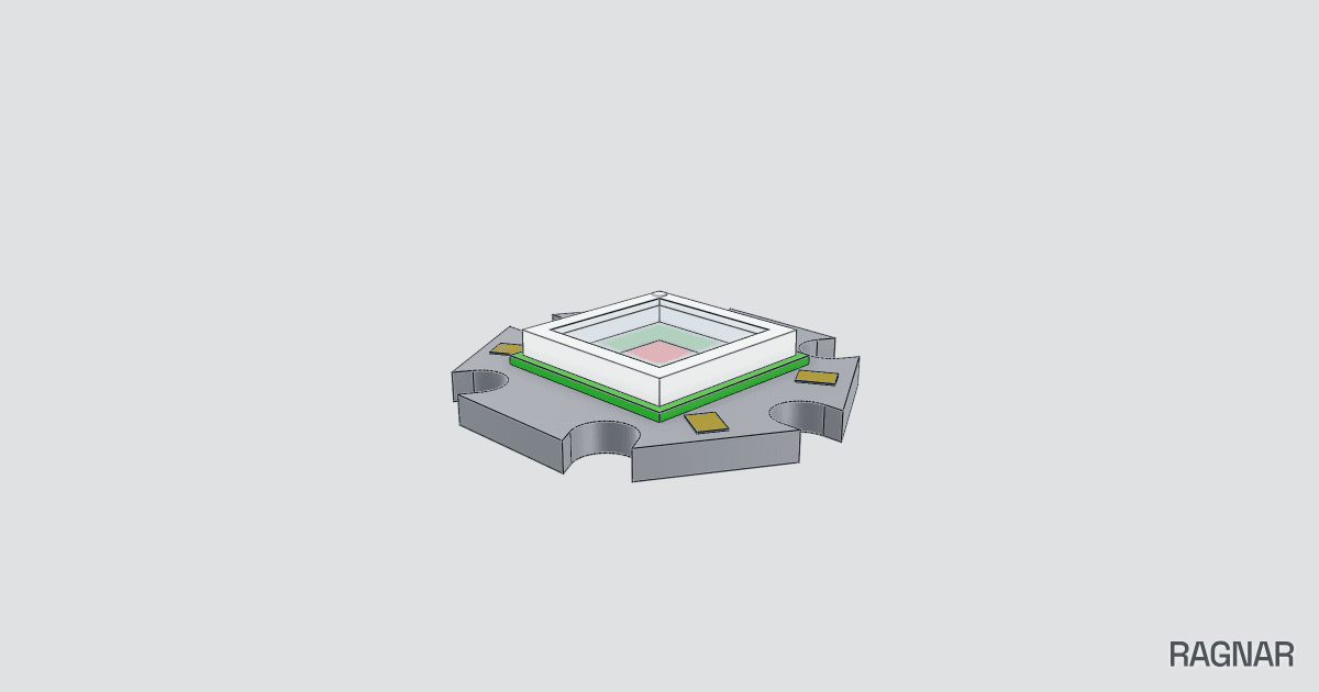 Hexagonal LED Board