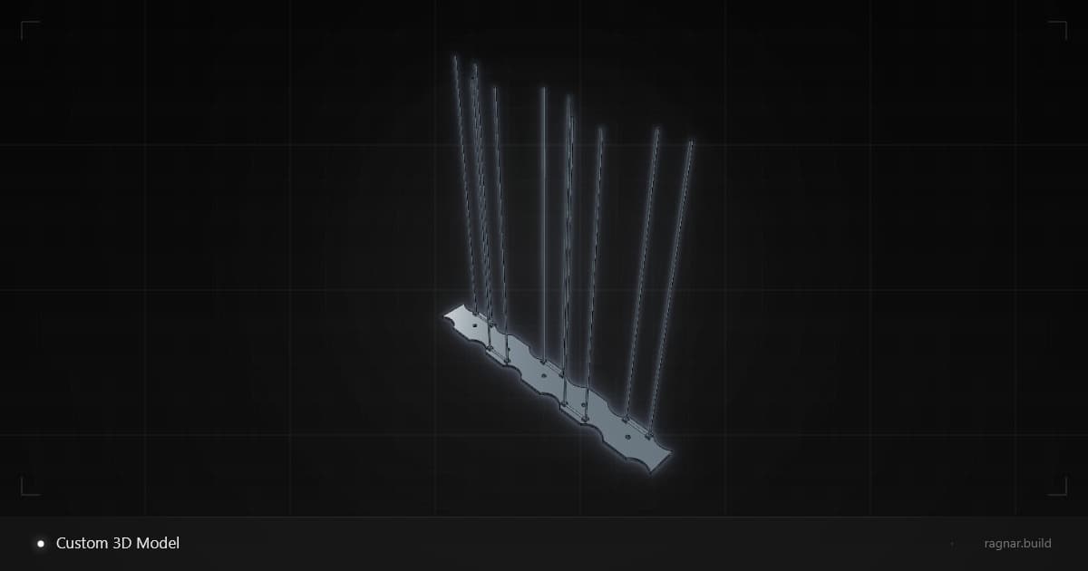 Metal Bird Spikes