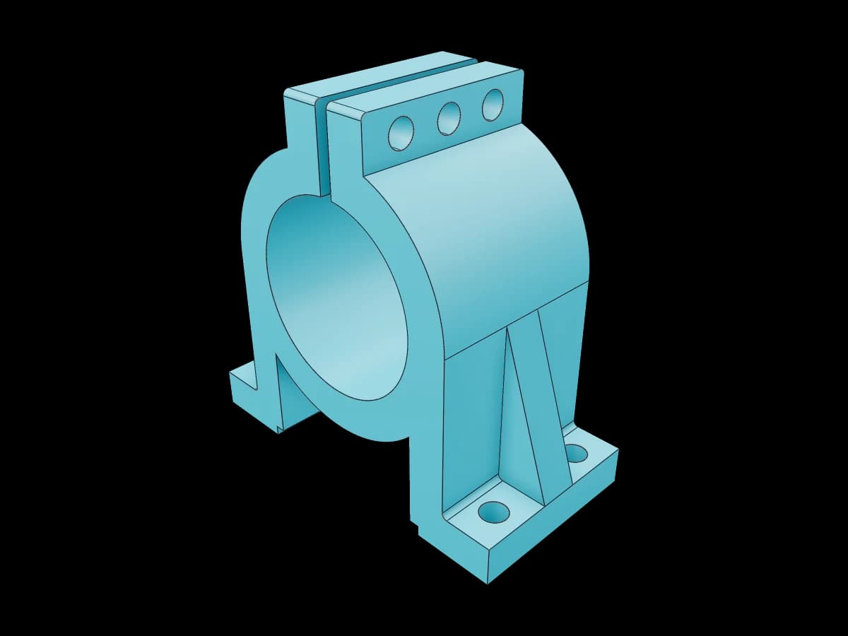 Split Tube Clamp Support