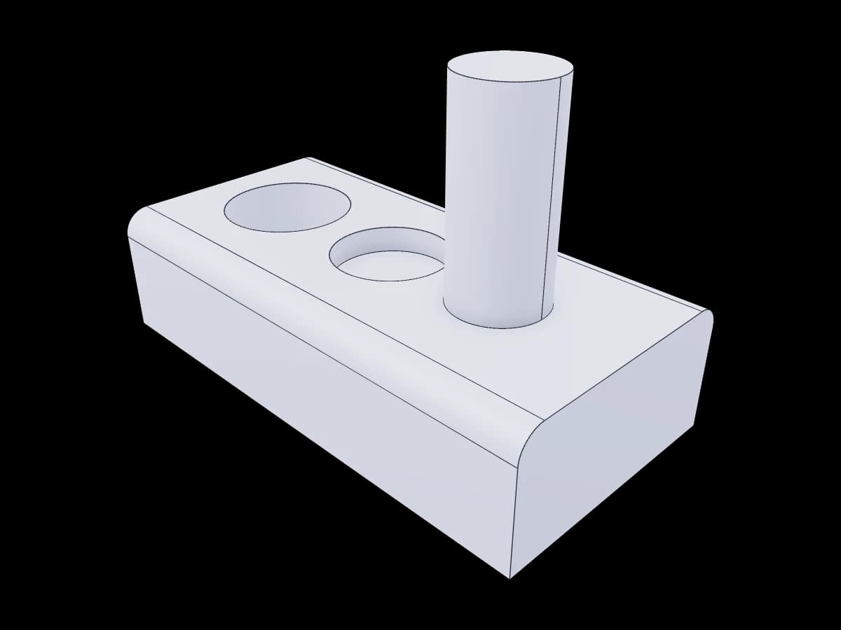 Industrial Mounting Block