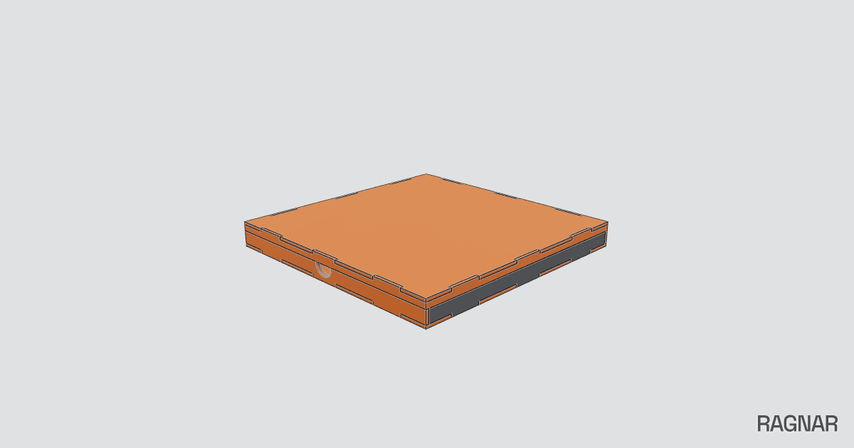 Hinged MDF Box