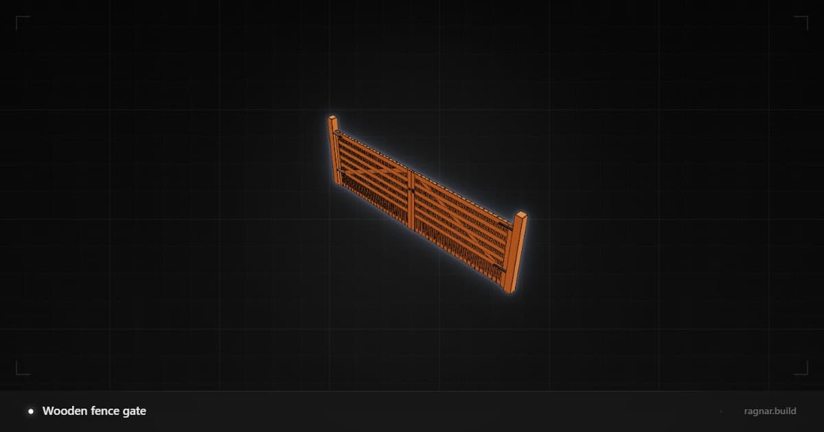 Wooden Garden Gate