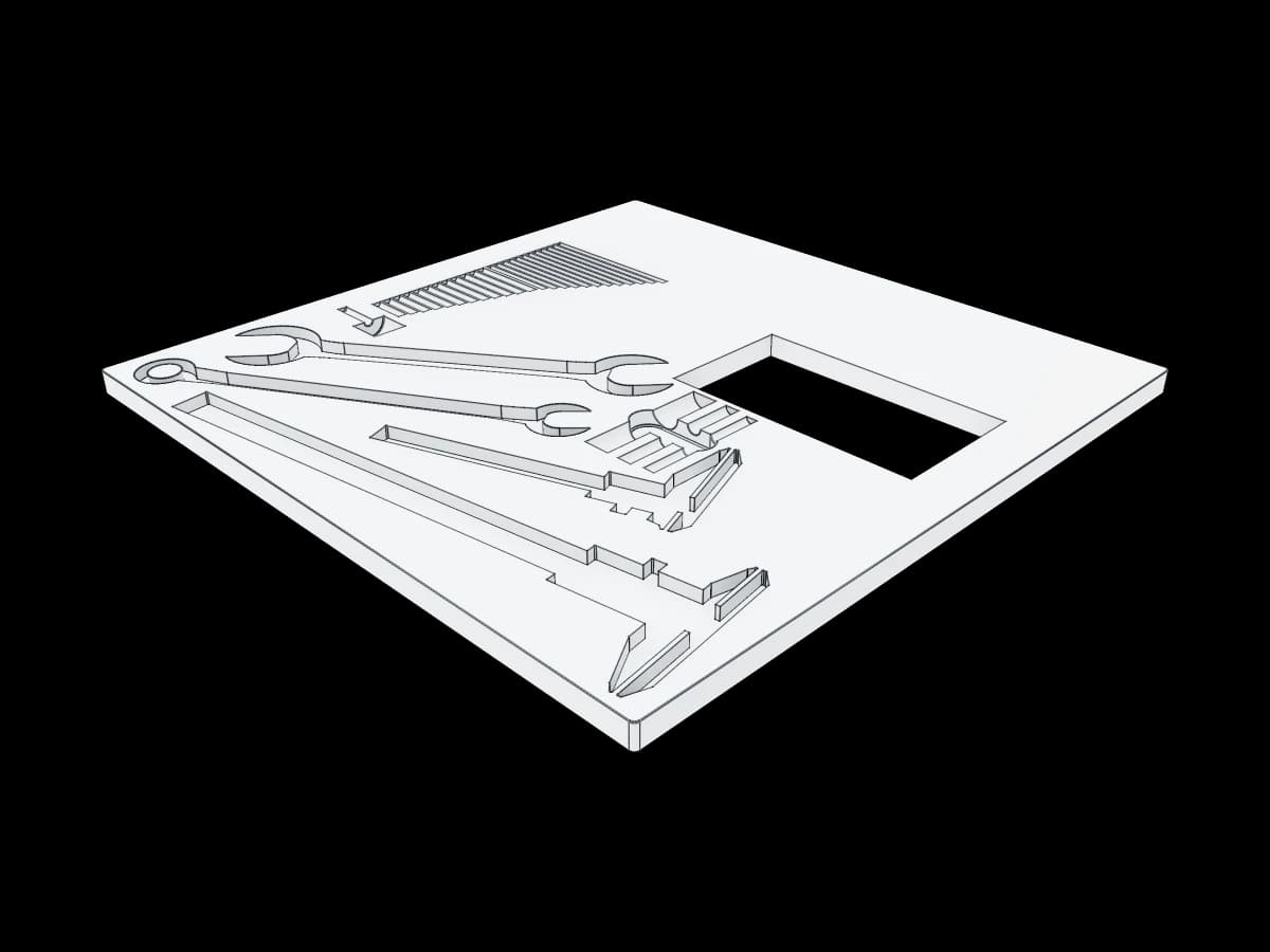Tool Drawer Organizer