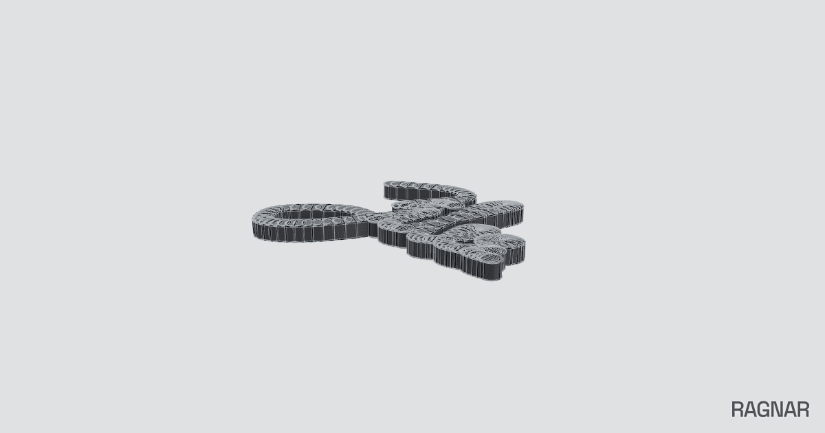 Black CAD Model