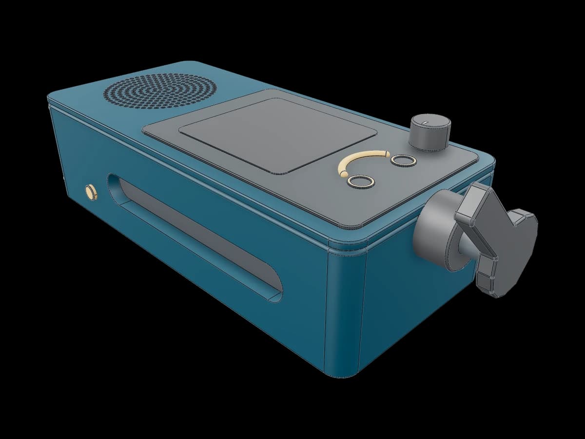 Desktop Speaker with Lever