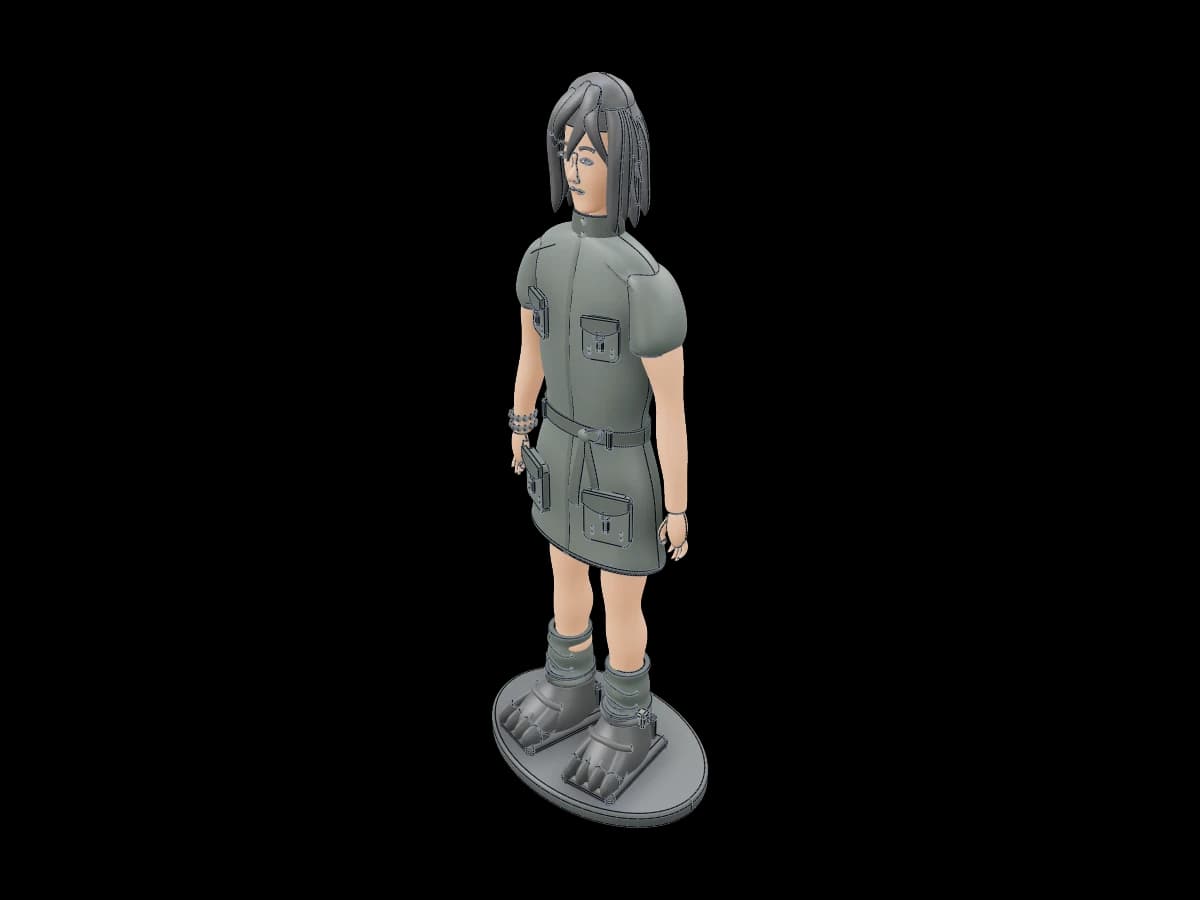 Stylized Utility Figurine