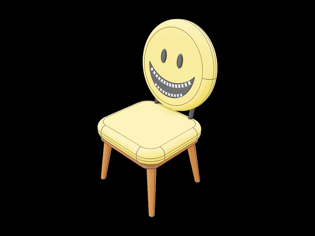 Simple Wooden Chair