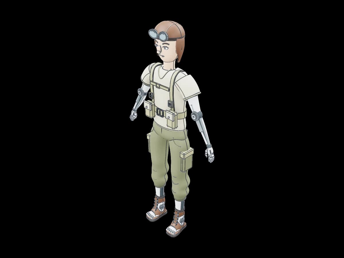Bionic Explorer Digital Figure