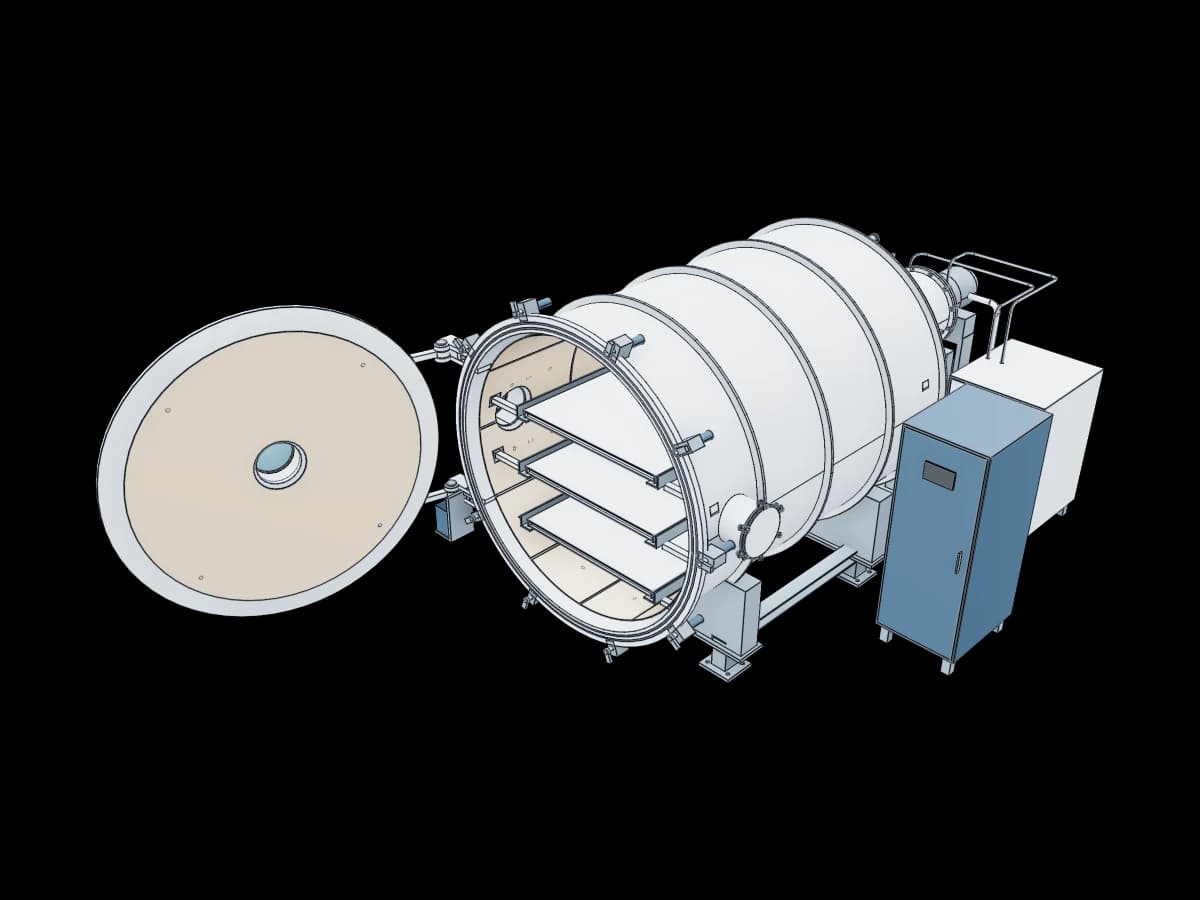 Cylindrical Vacuum Chamber