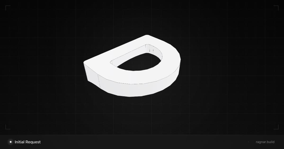 Letter D block