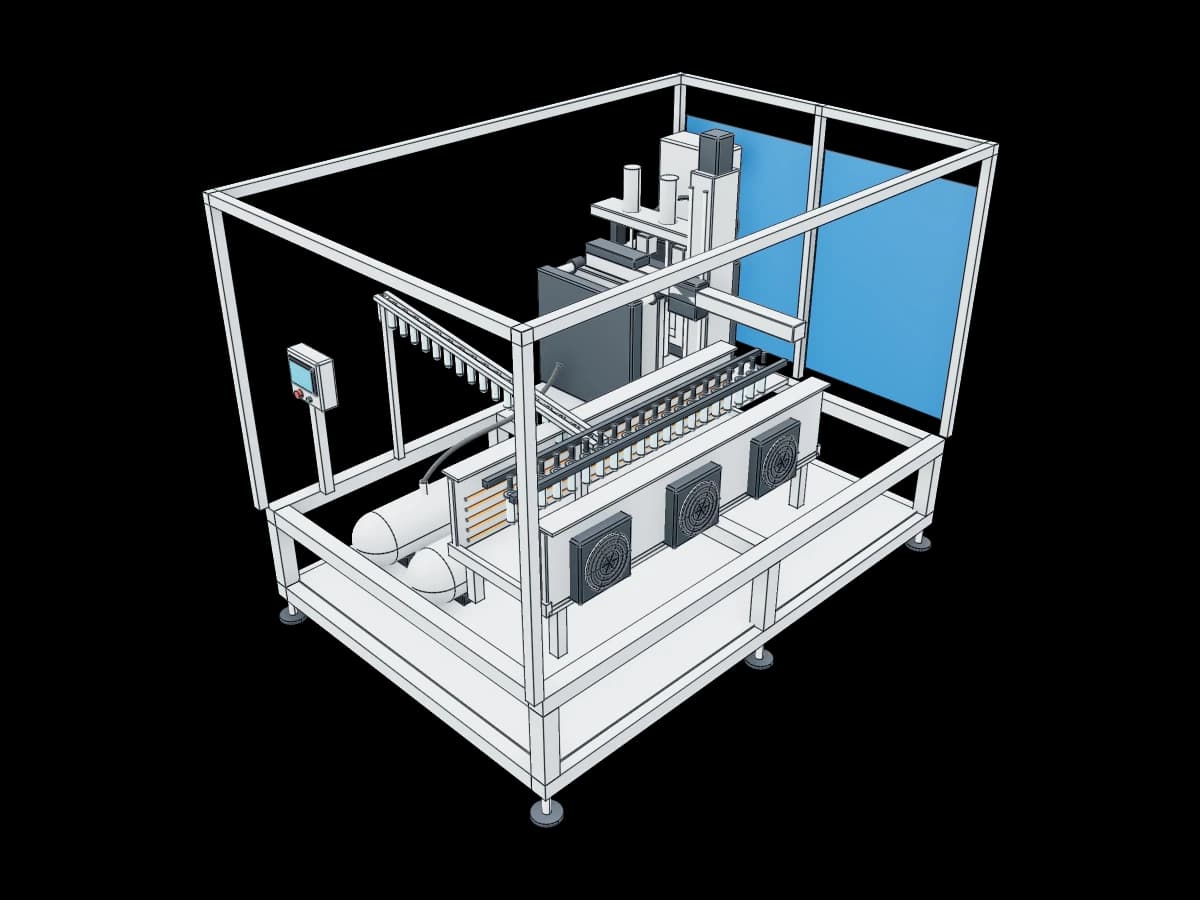 Industrial PET Blow Molding Machine