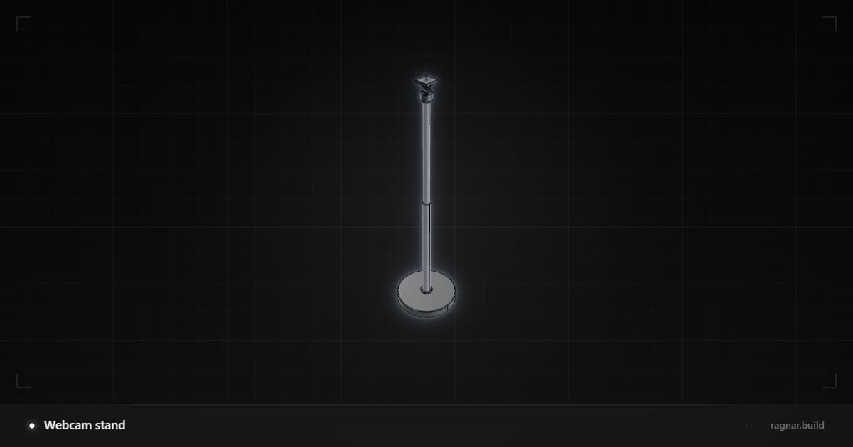 Adjustable Webcam Stand