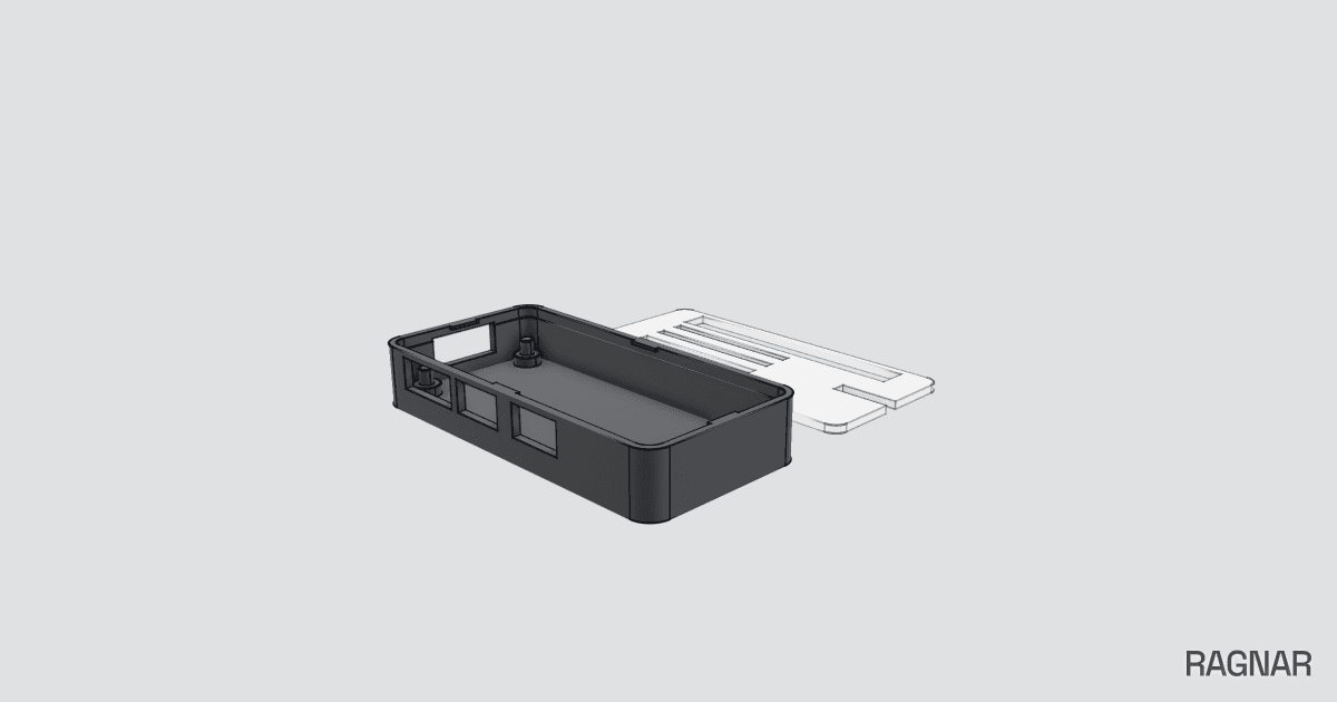 Snap-fit Pi Case