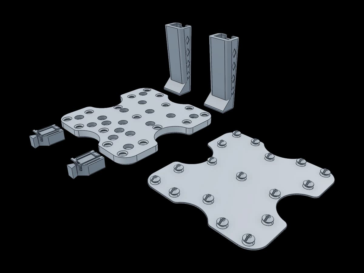 Magnetic controller mount