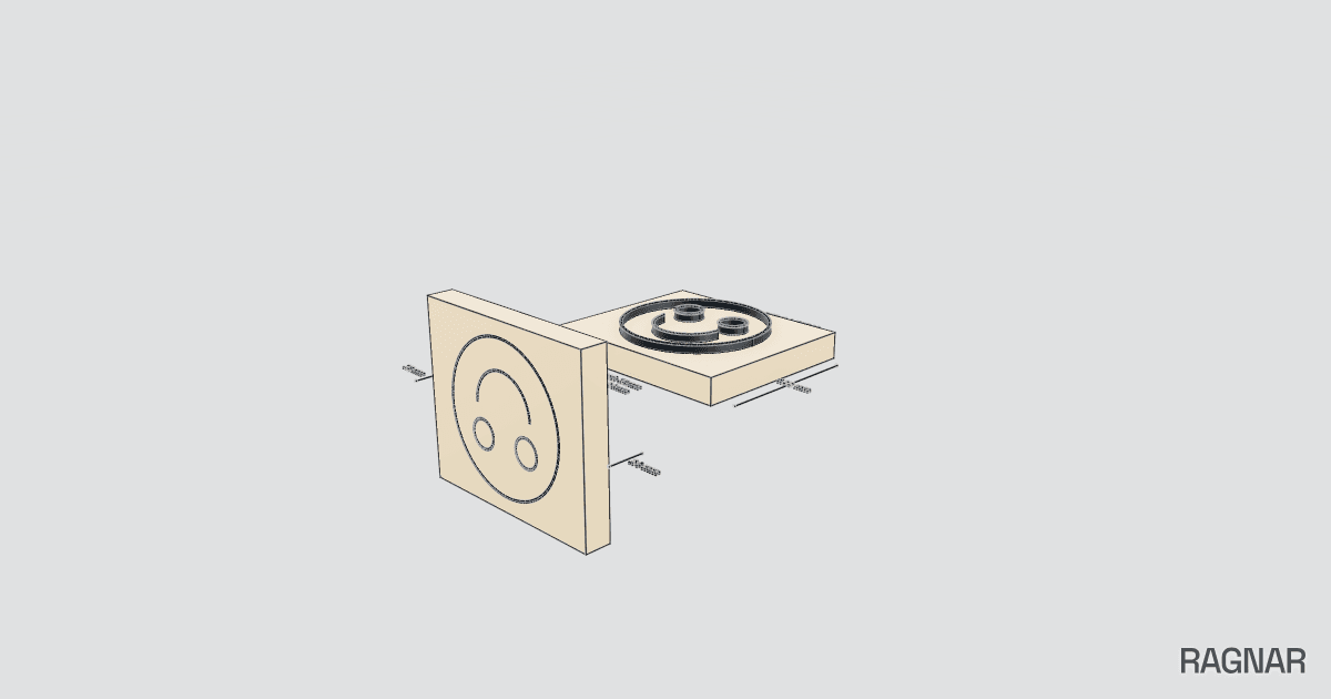 Sponge cutting die