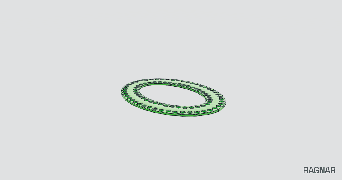 Multi-hole plate