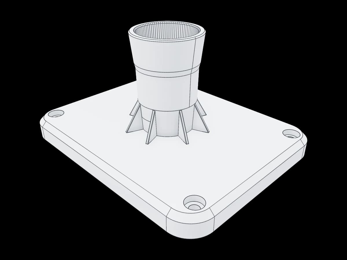 Modified Threaded Base