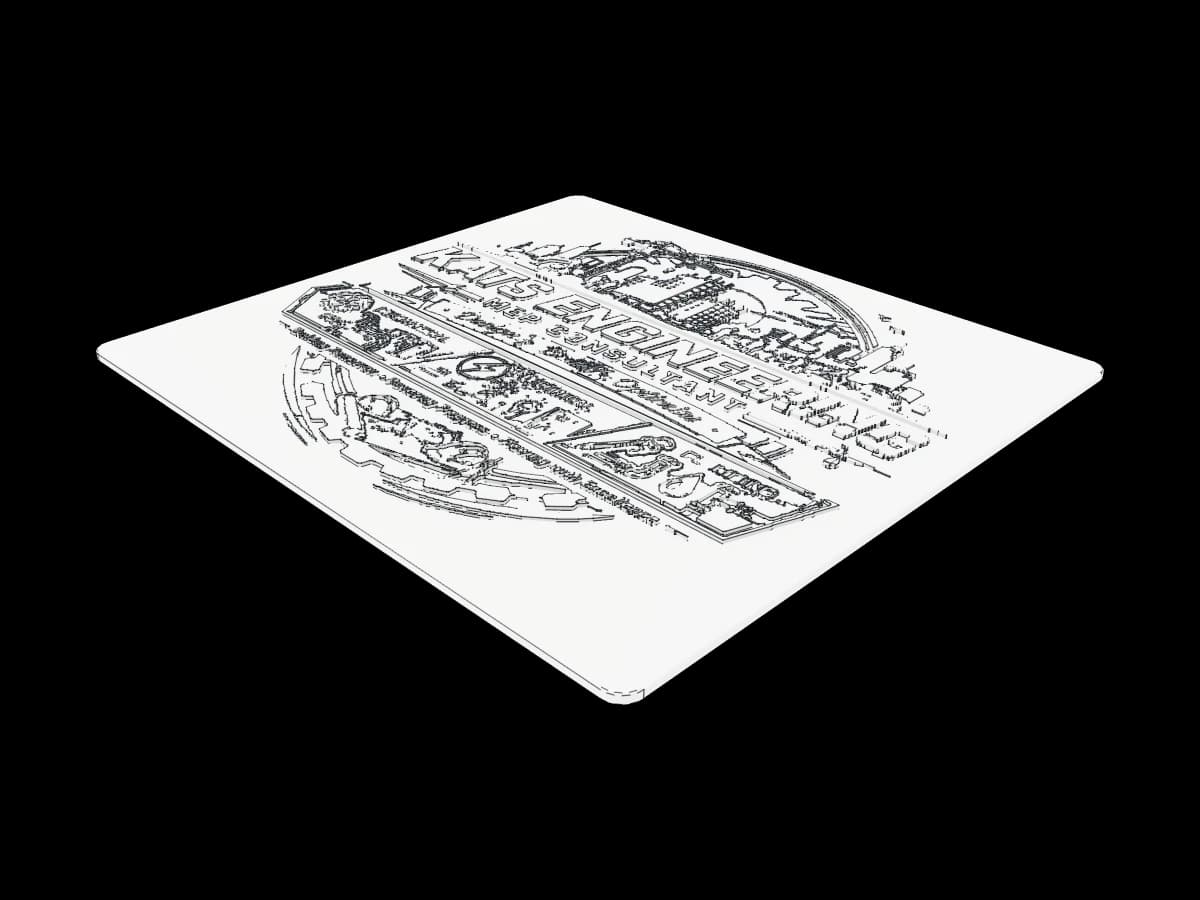 KATS Engineering Relief Plaque