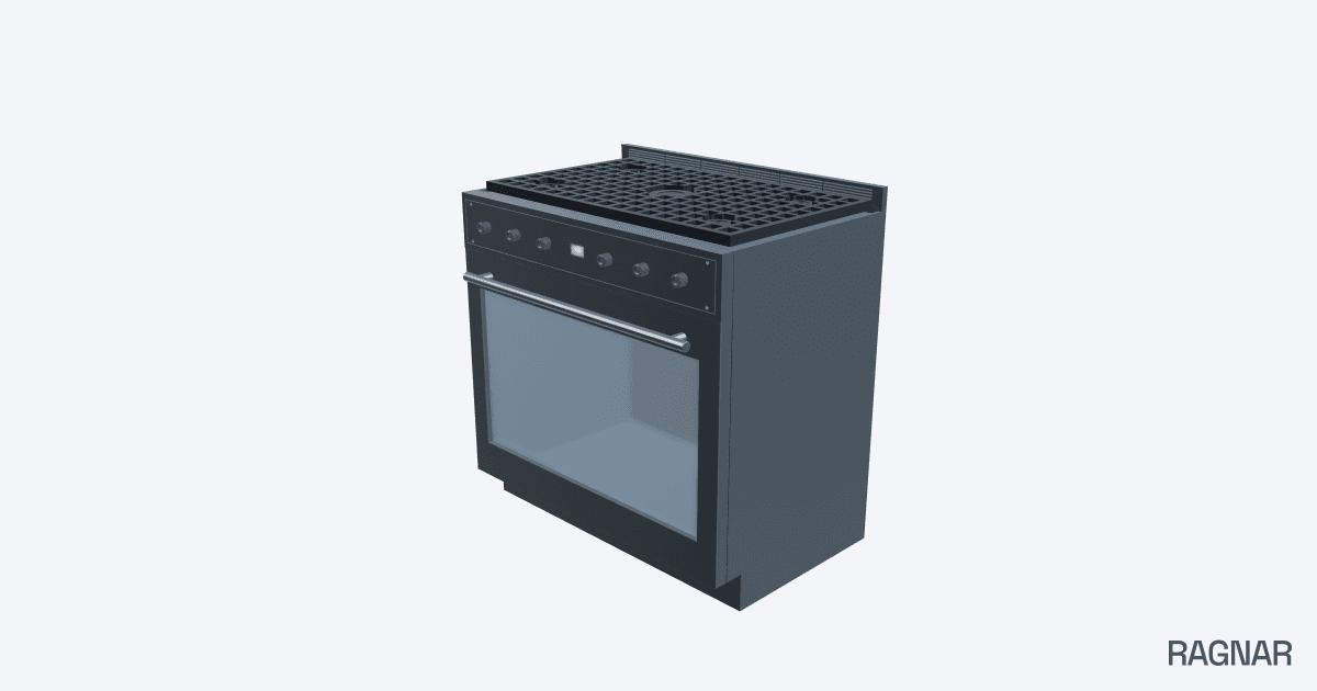 Large Kitchen Stove