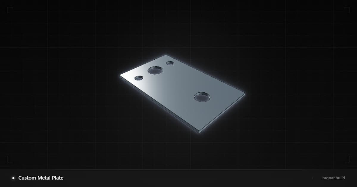Custom Metal Plate