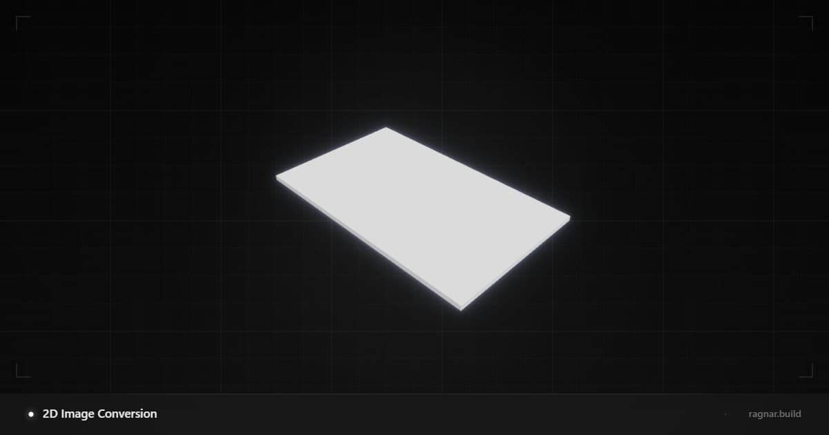 2D Image Conversion